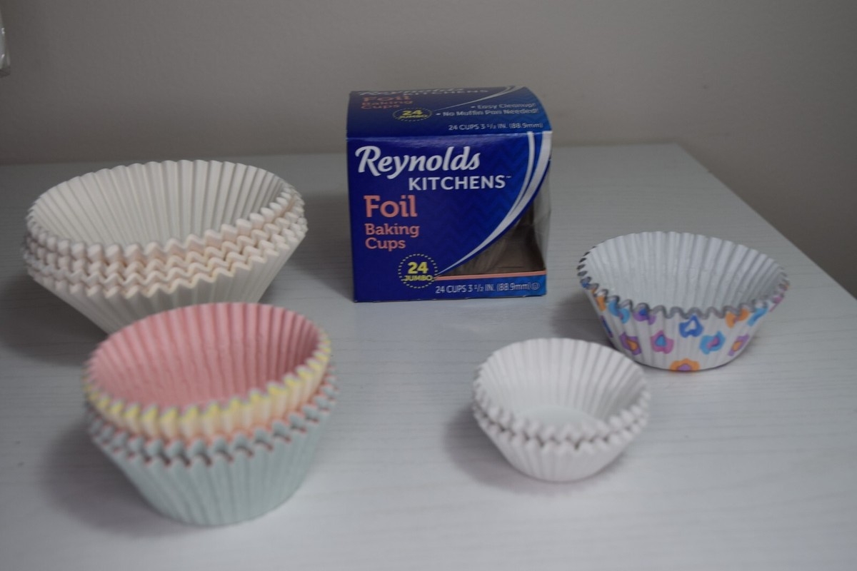 Reynolds Kitchens Foil amp Paper Muffin Baking Cup Liners Various 