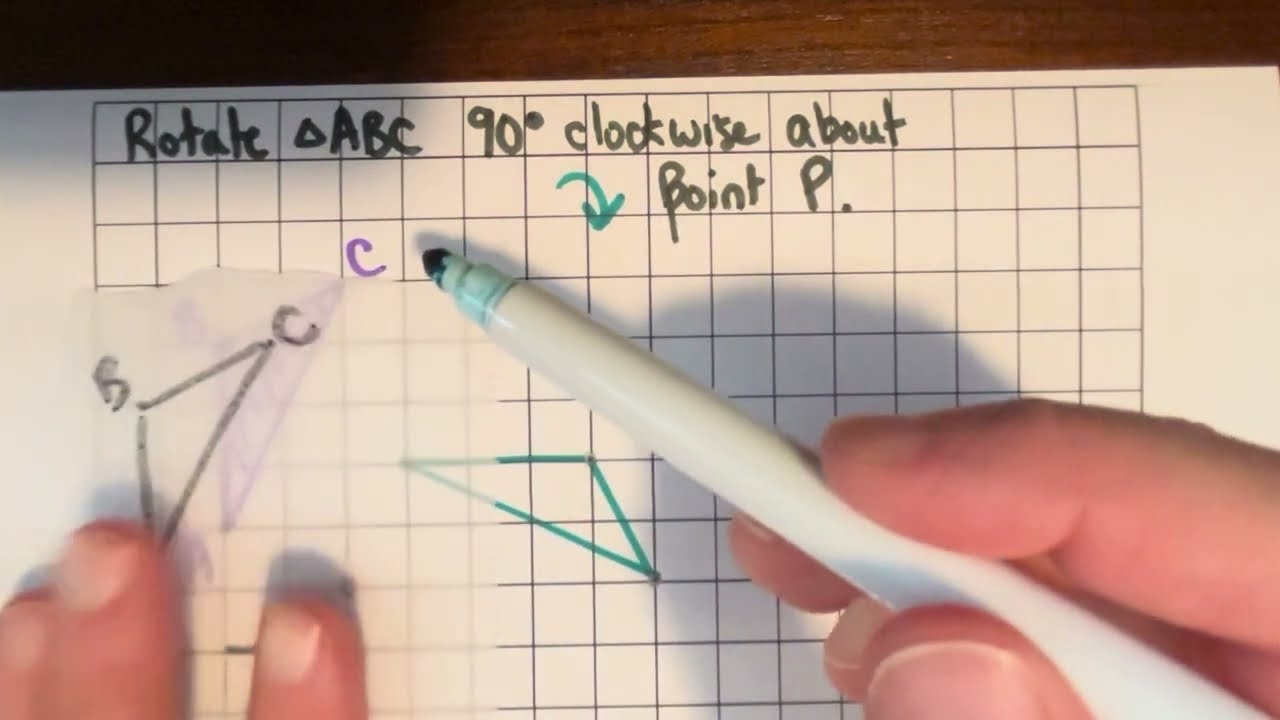 Rotate A Shape With Tracing Paper
