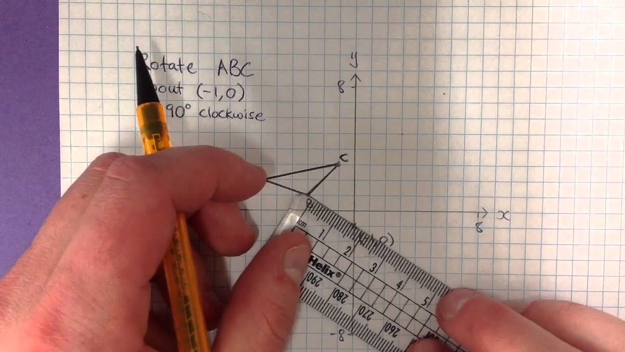 Rotations Using Tracing Paper