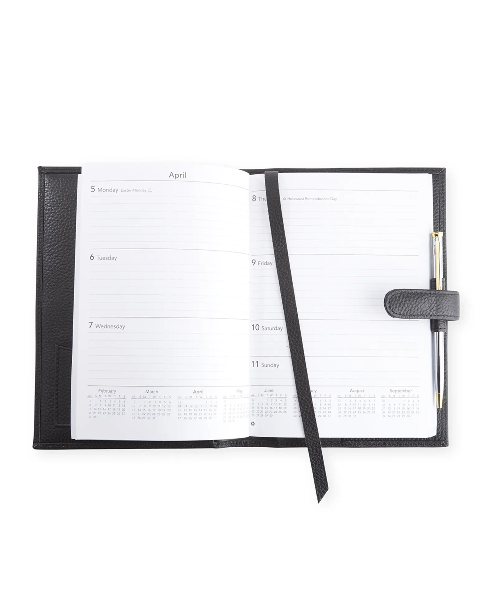 Monogrammed Calendar Planner