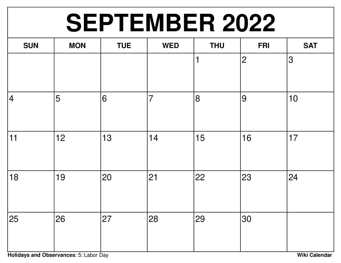 September 2026 Calendar Printable Templates amp More