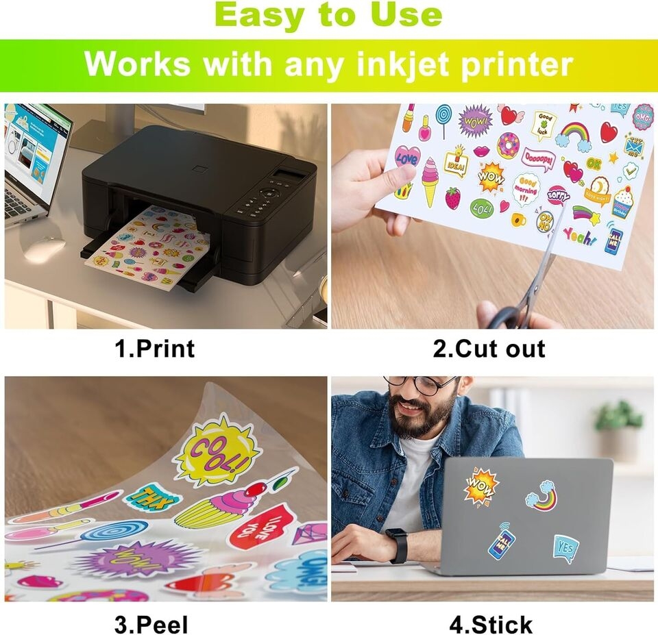 Printable Sticker Paper Michaels