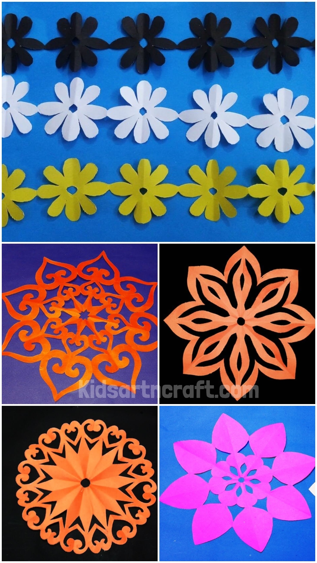 Simple Paper Cutting Designs For Decoration Kids Art amp Craft