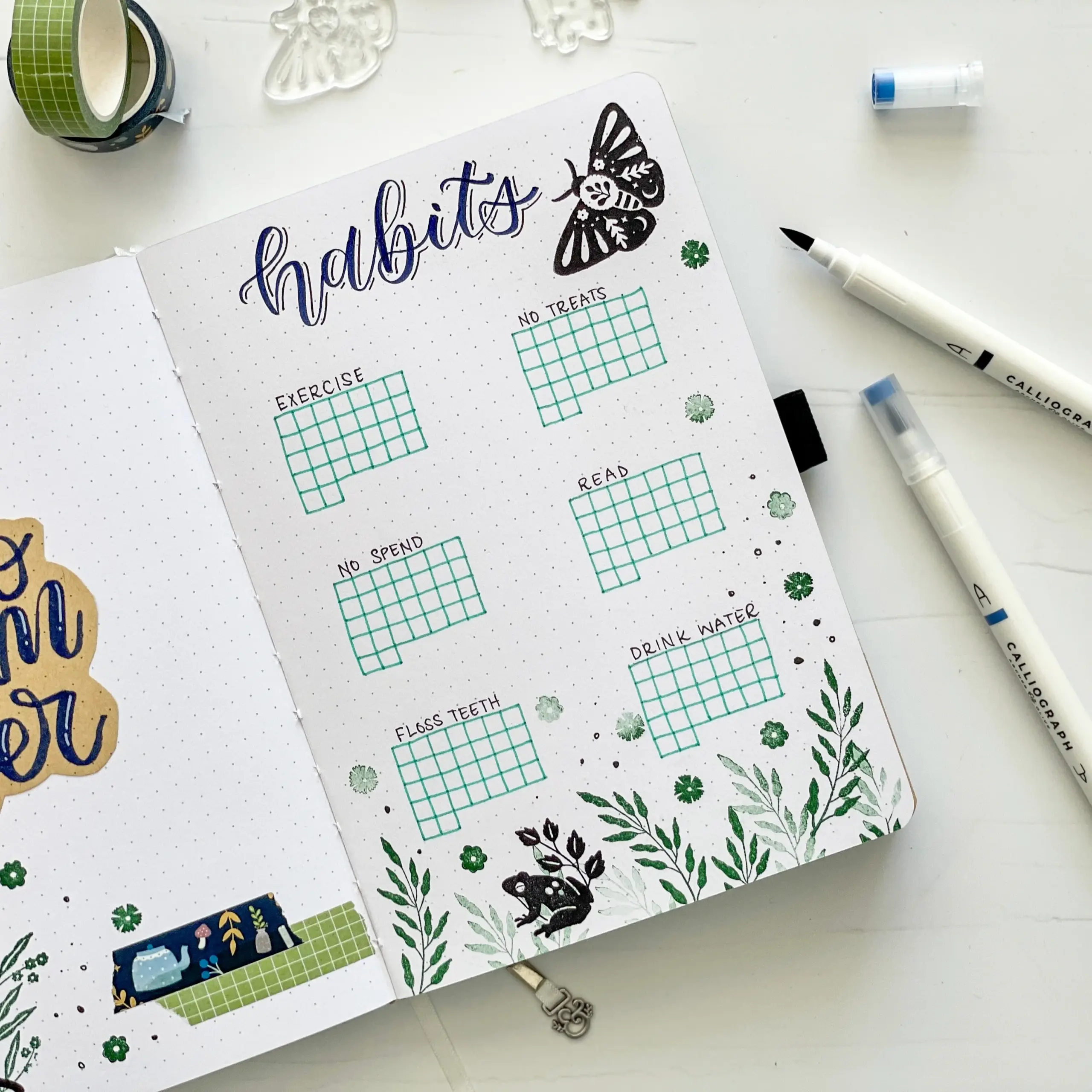Simple Planner Monthly Set Up Including 10 Useful Bullet 