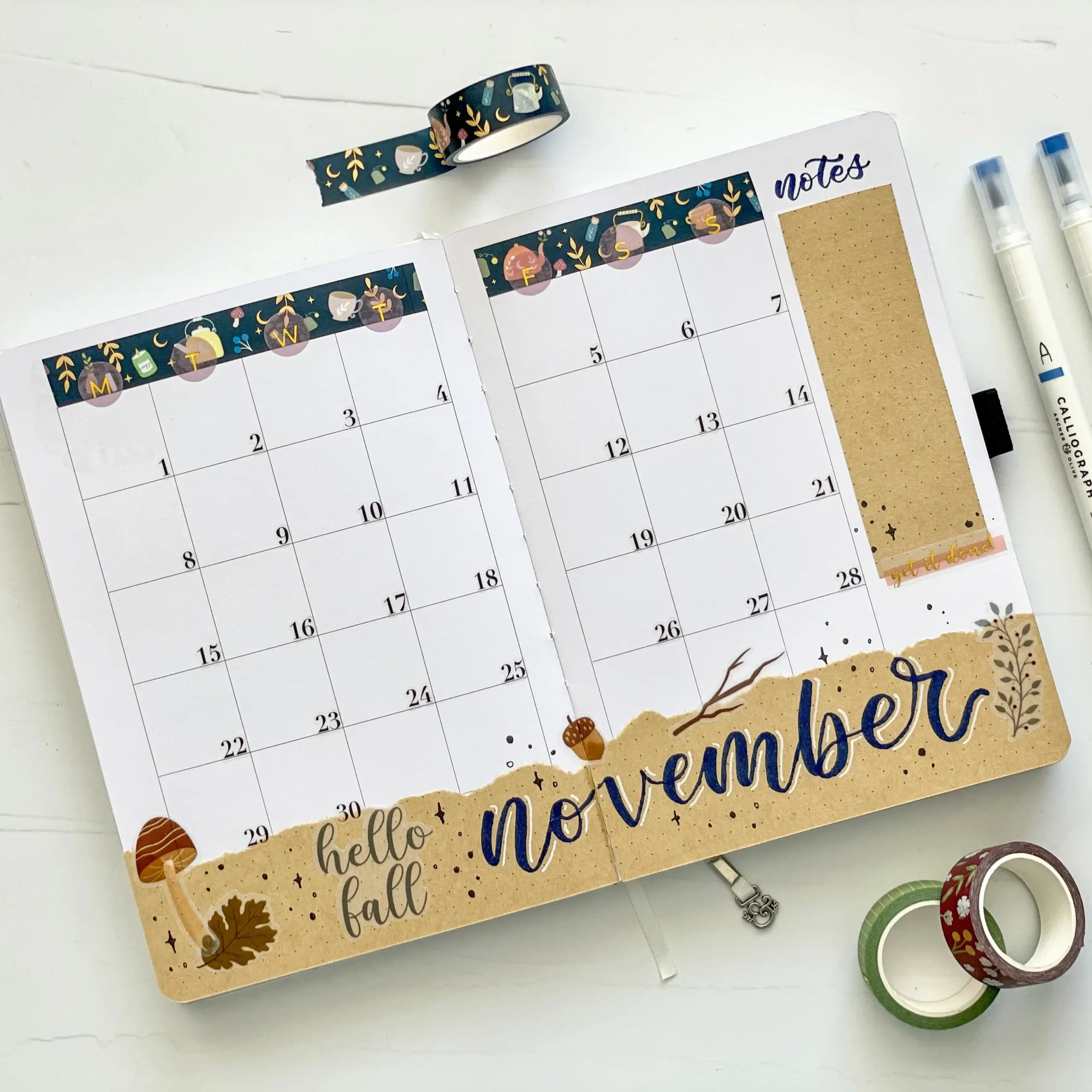 Simple Planner Monthly Set Up Including 10 Useful Bullet 