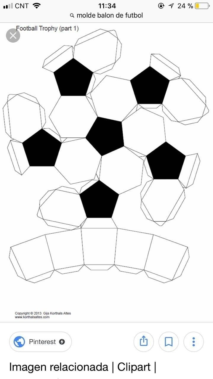 Soccer Ball Paper Craft