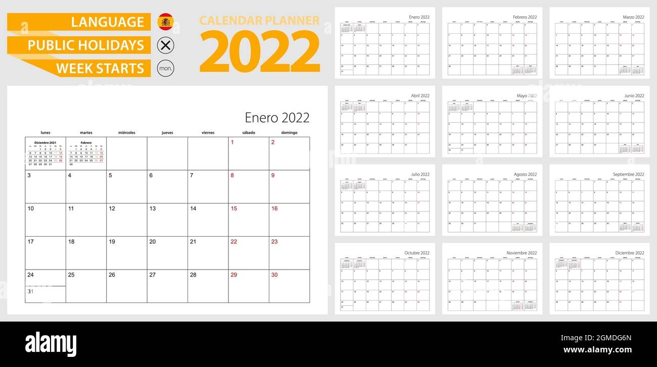 Blank Weekly Calendar Printable Spanish
