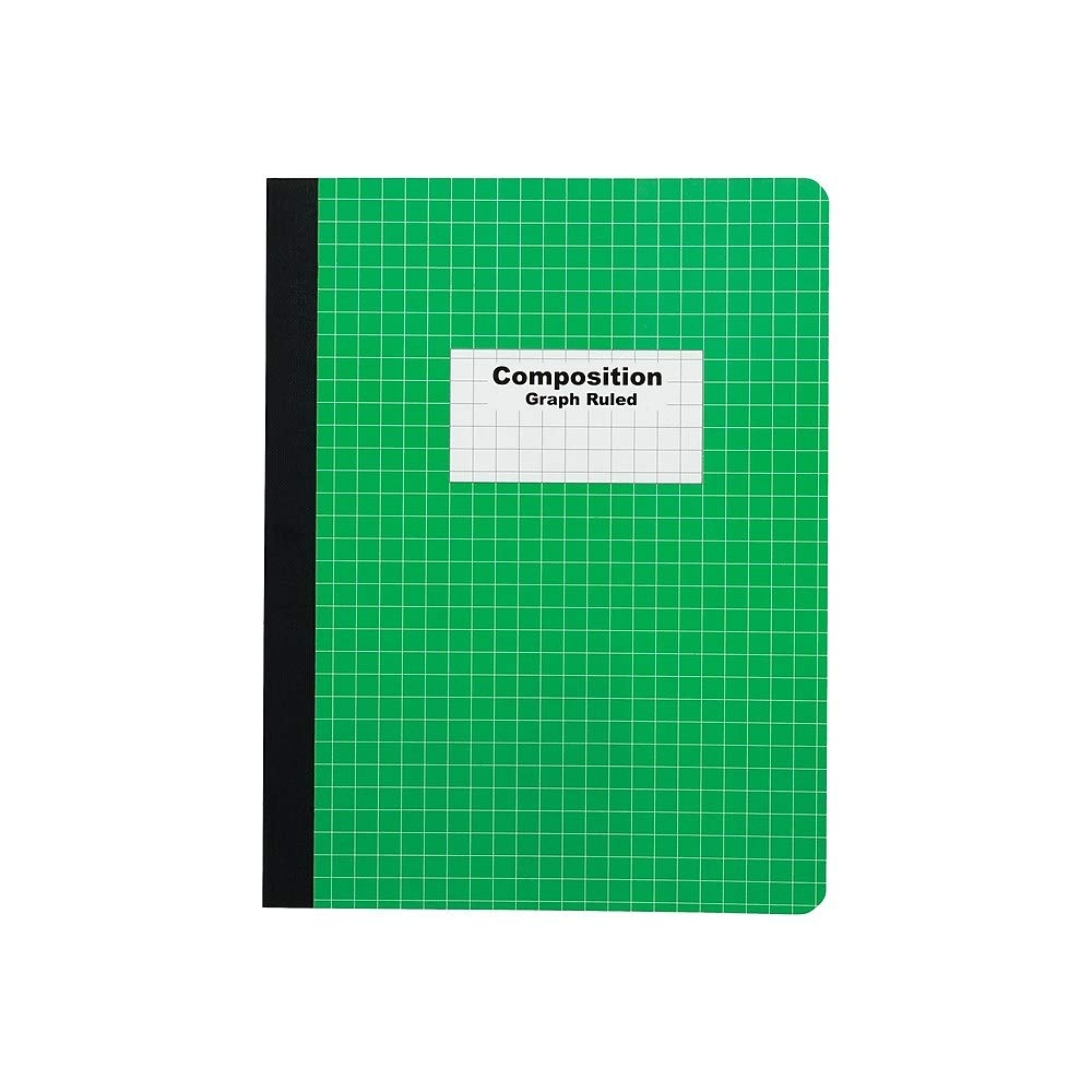 Staples Graph Composition Book 9 75 X 7 5 Graph Paper Notebook 