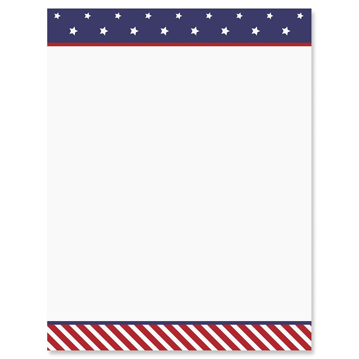Printable Patriotic Paper