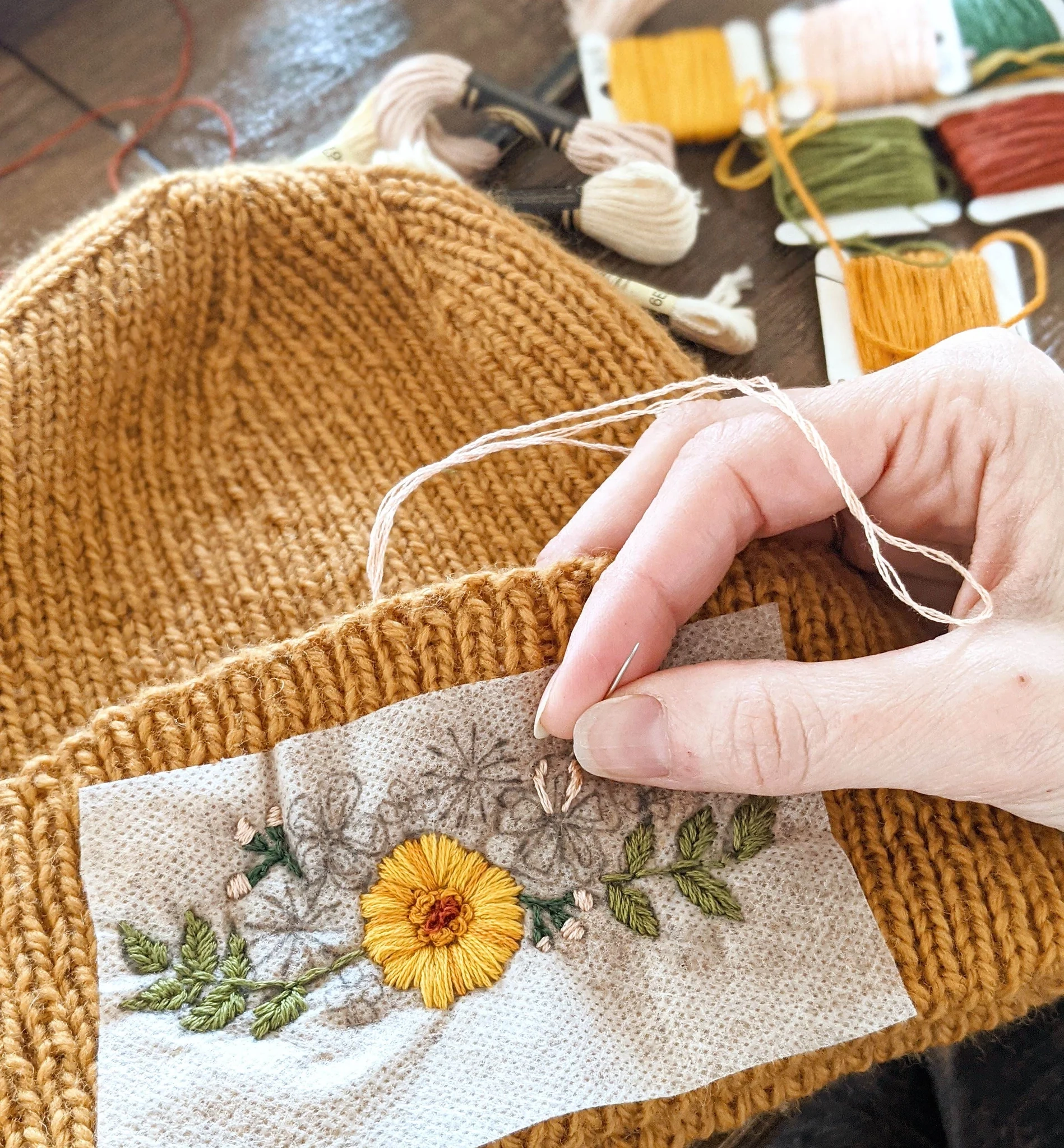 Stick amp Stitch Printable Dissolving Paper Blank Knittedbliss