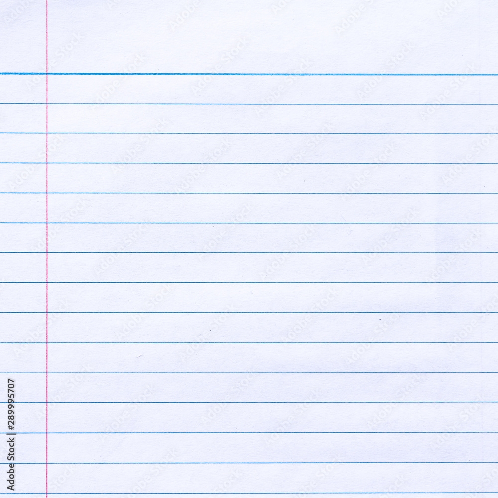 Stock Foto Notebook Lined Paper Texture Background Adobe Stock