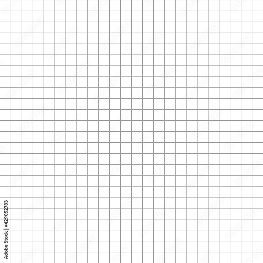 Stock Vektorgrafik Graph Paper Seamless Pattern Square Grid For 