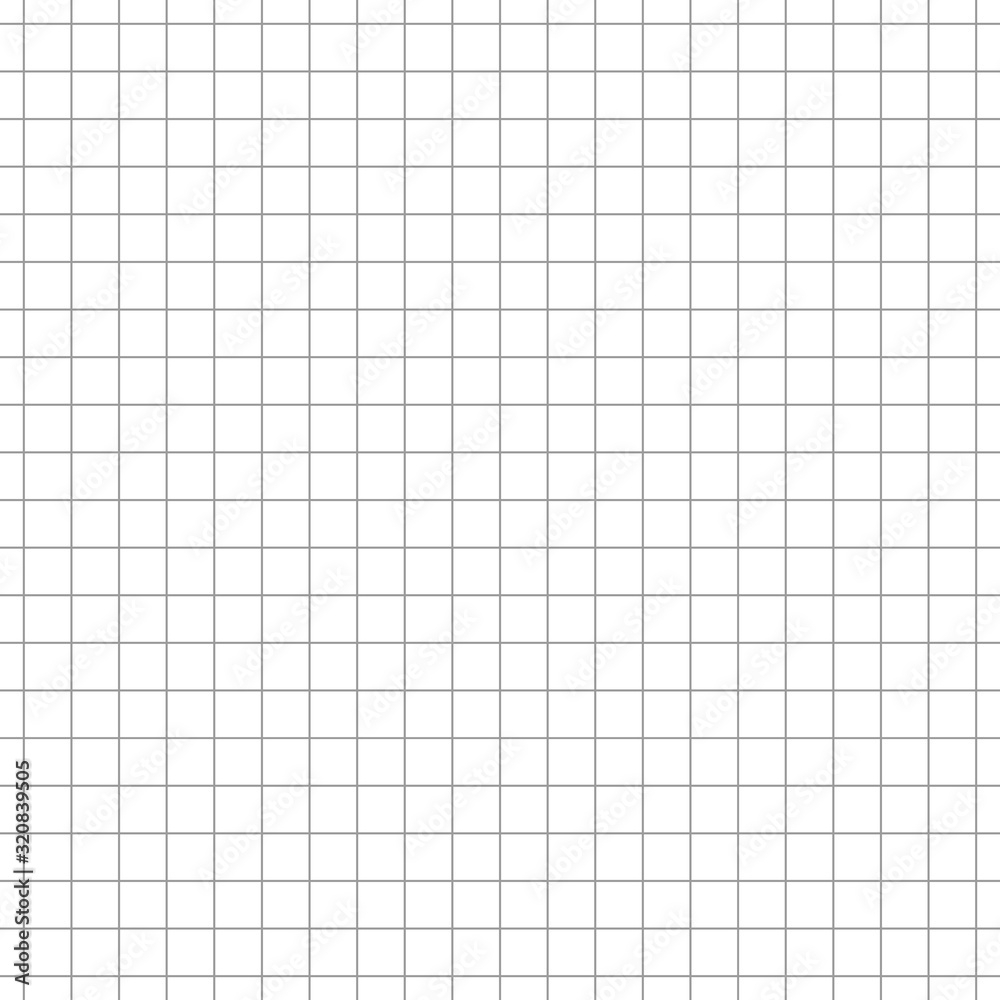 Stock Vektorgrafik Simple Grid Paper Blank Sheet In Cells 