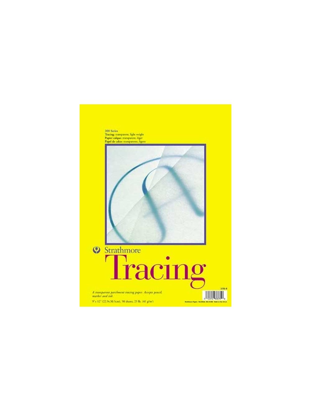 Strathmore Tracing Paper Pad 300 Series Tape Bound 11 X 14in