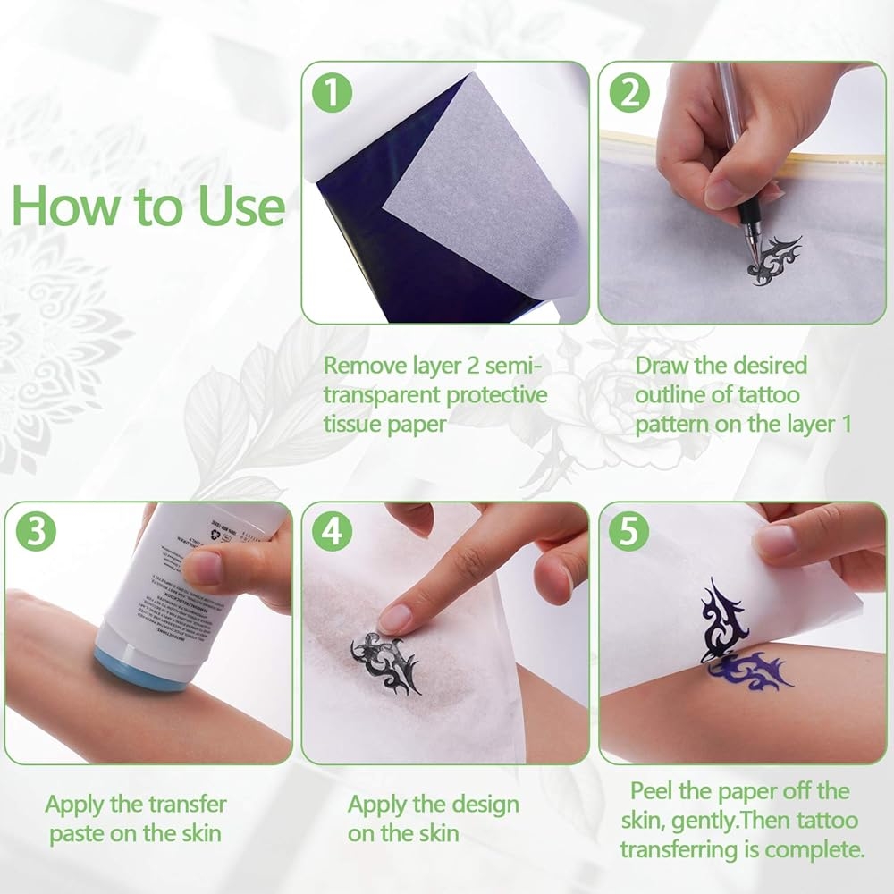 Tattoo Transfer Paper 35 Sheets Tattoo Stencil Zimbabwe Ubuy