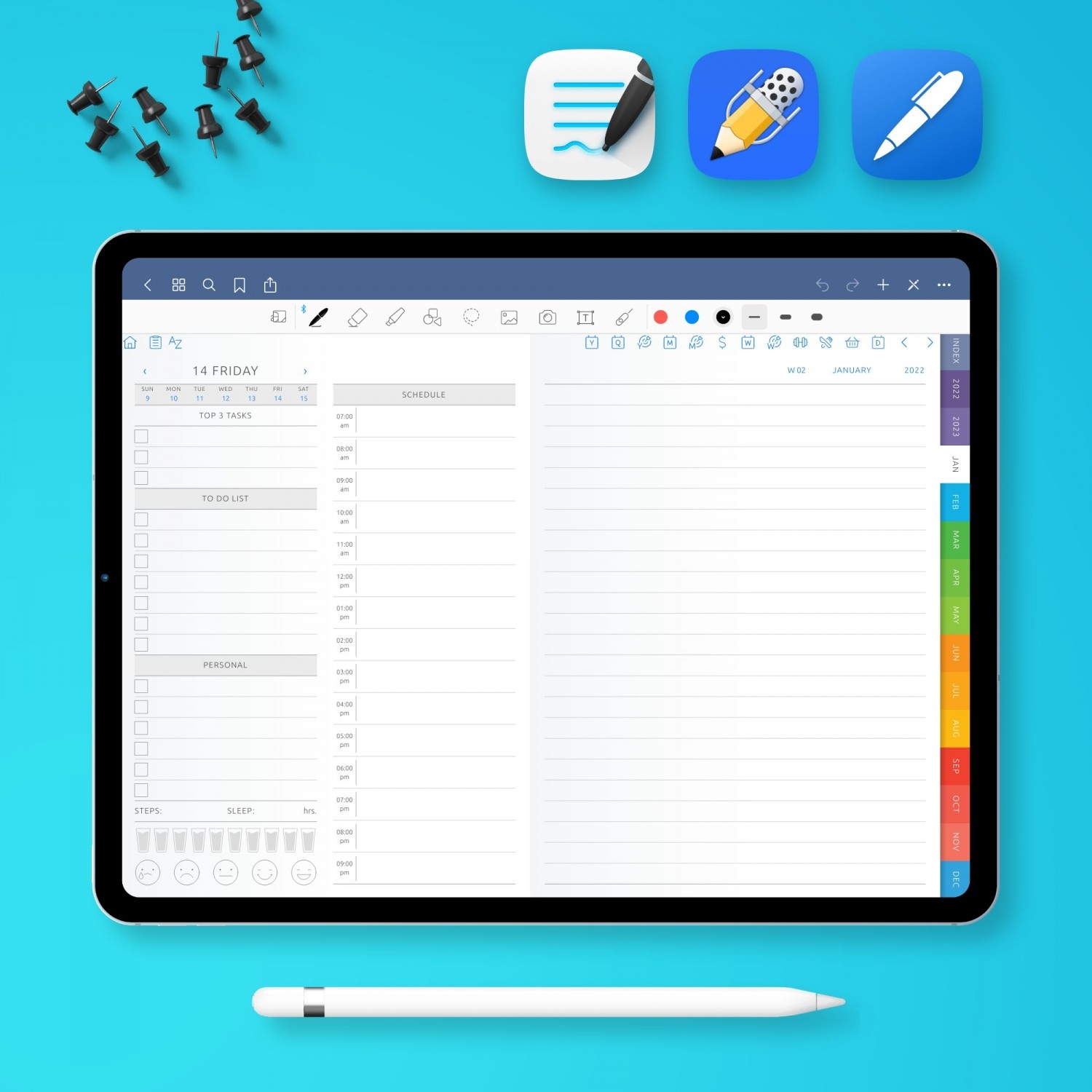 The 10 Best IPad Digital Planner Apps Organize Your Life amp Work Easy