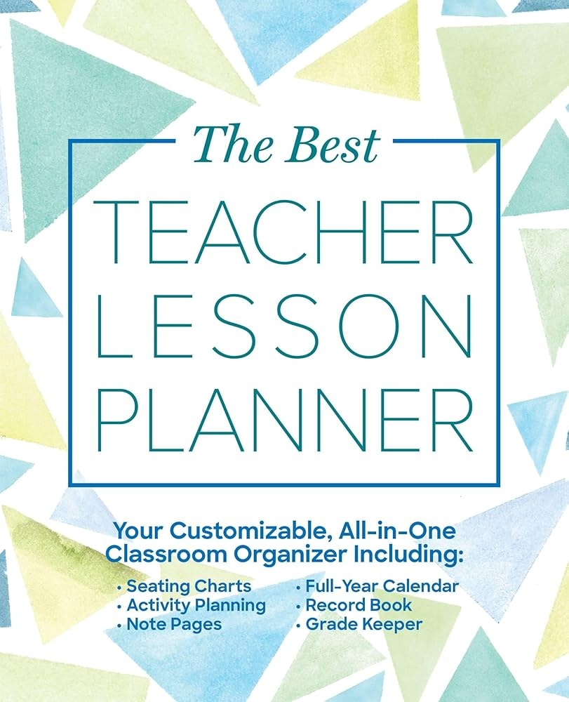 The Best Teacher Lesson Planner Your Customizable All in One 