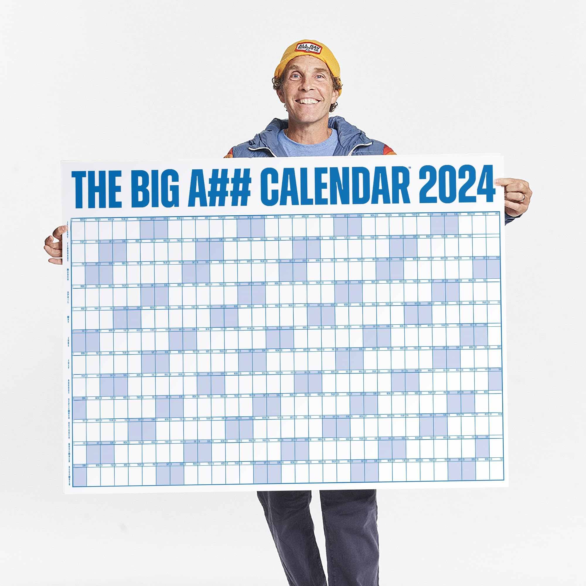 THE BIG A CALENDAR At A Glance 2024 Planner Giant Year Planner 