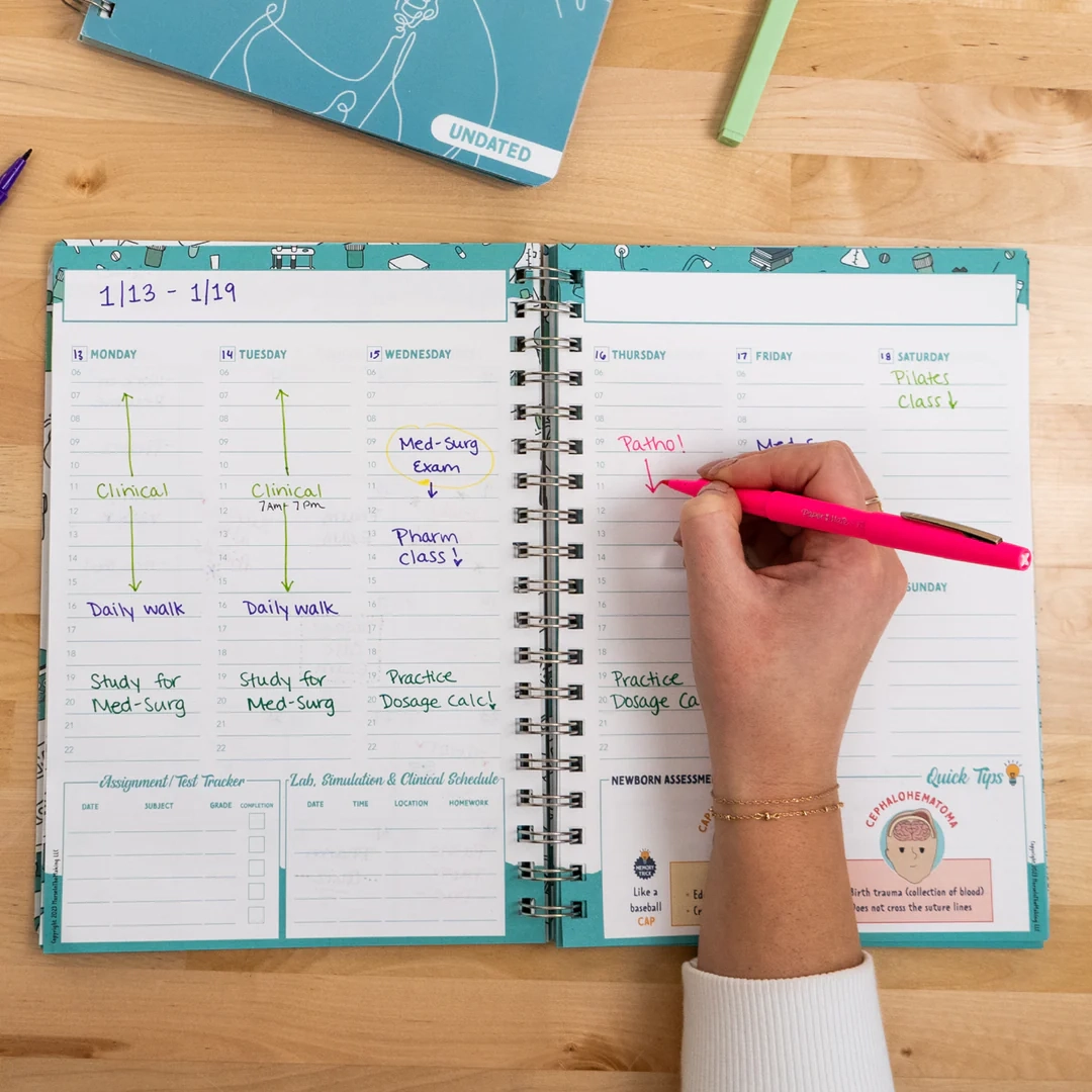The Complete Nursing School Planner NurseInTheMaking