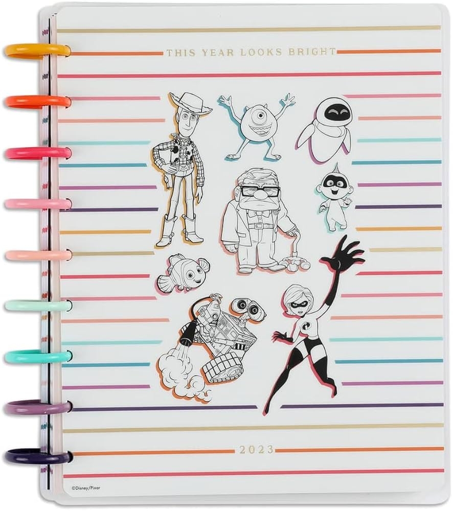 The Happy Planner Disney Daily Planner 12 Months January 2023 