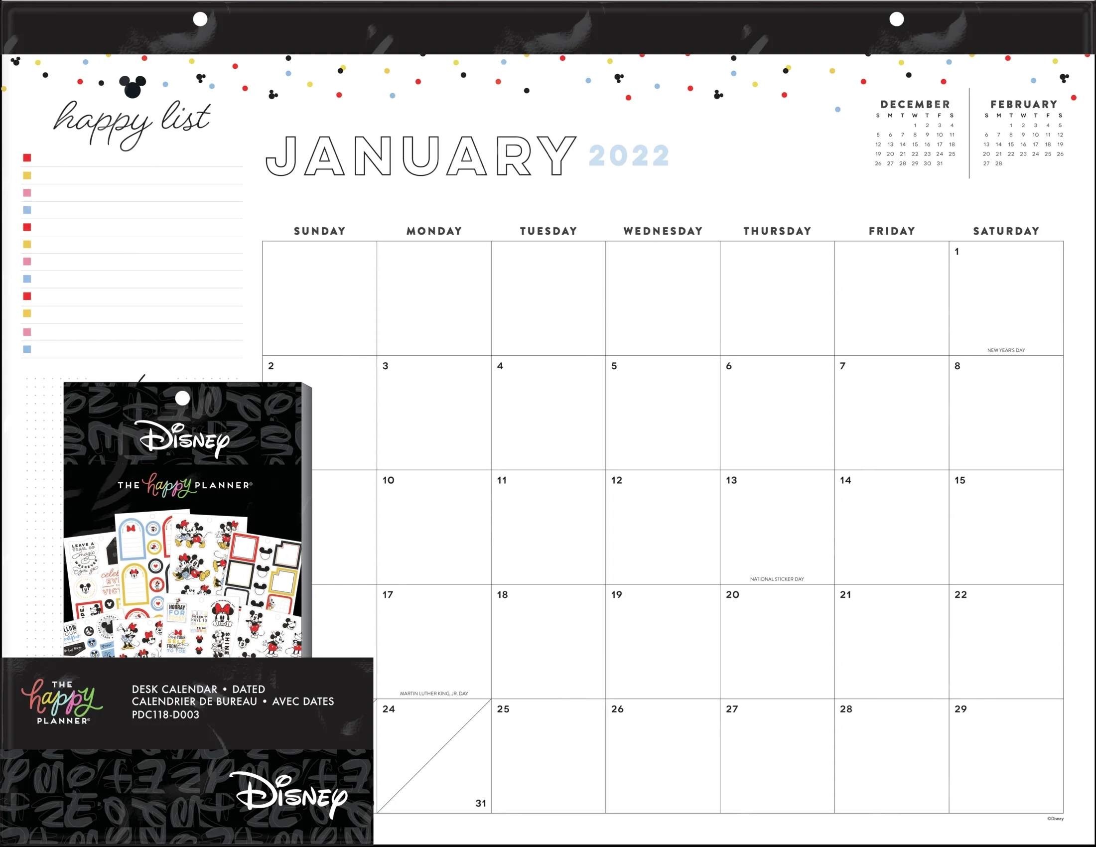 The Happy Planner Disney Mickey Mouse amp Minnie North Macedonia 