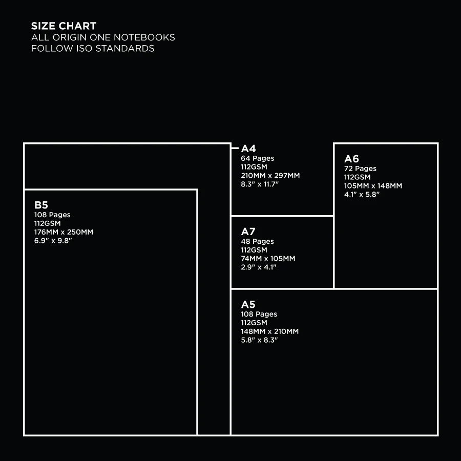 The Paper Size Guide You Need Origin One