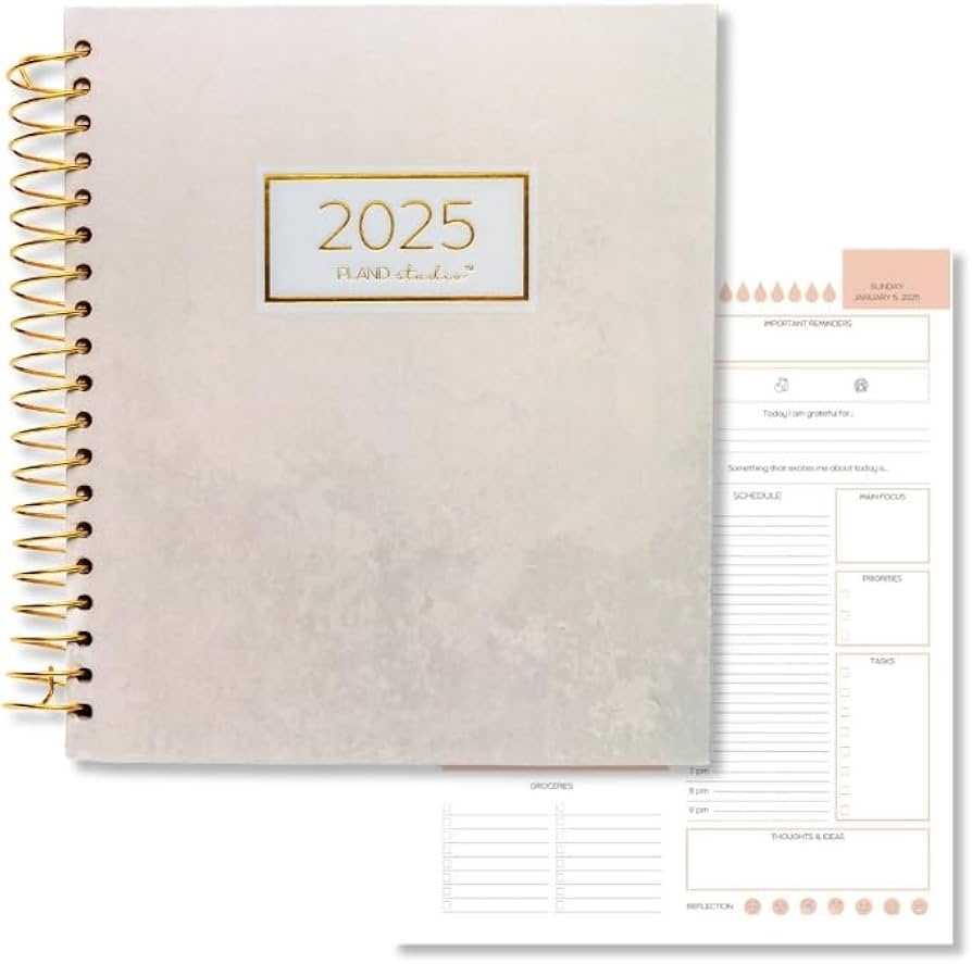 The Pland Studio 2023 Planner And Goals Journal Daily Planner 