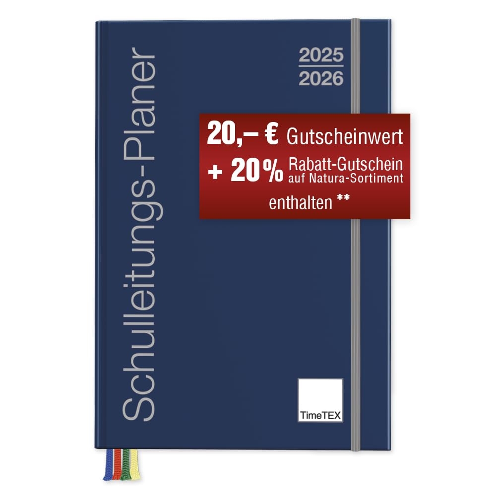 TimeTEX School Principal Planner A4 Plus School Year 2025 2026 