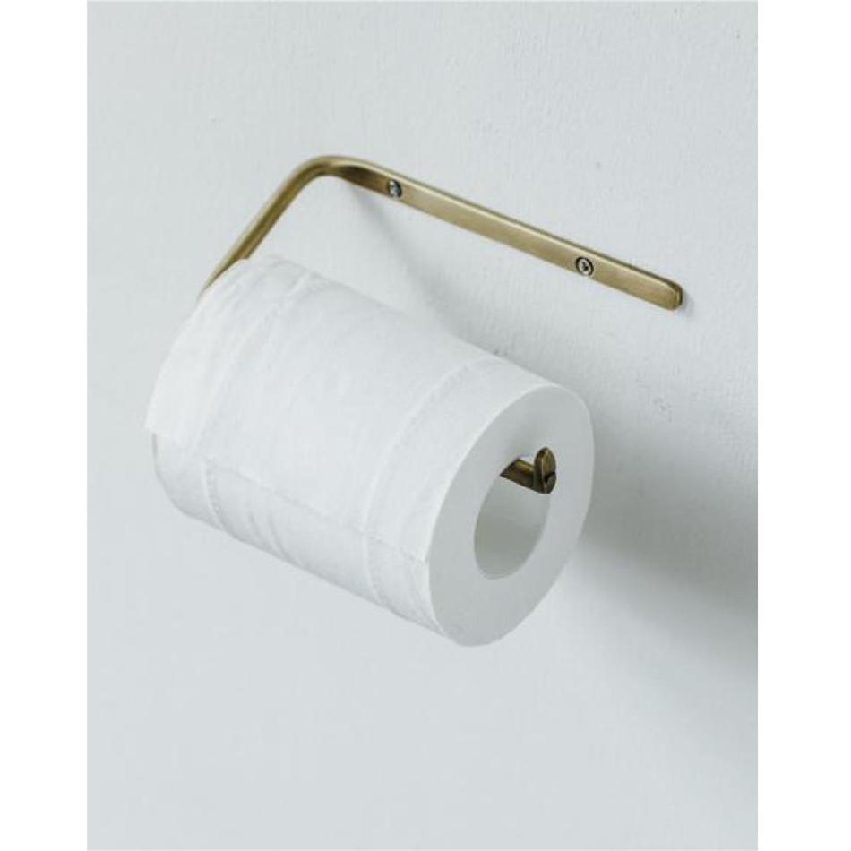 Toilettenpapierhalter Messing Dekorativ Wohnen de