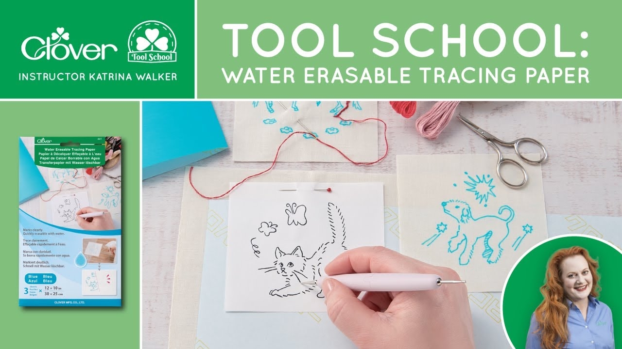 Tool School Water Erasable Tracing Paper