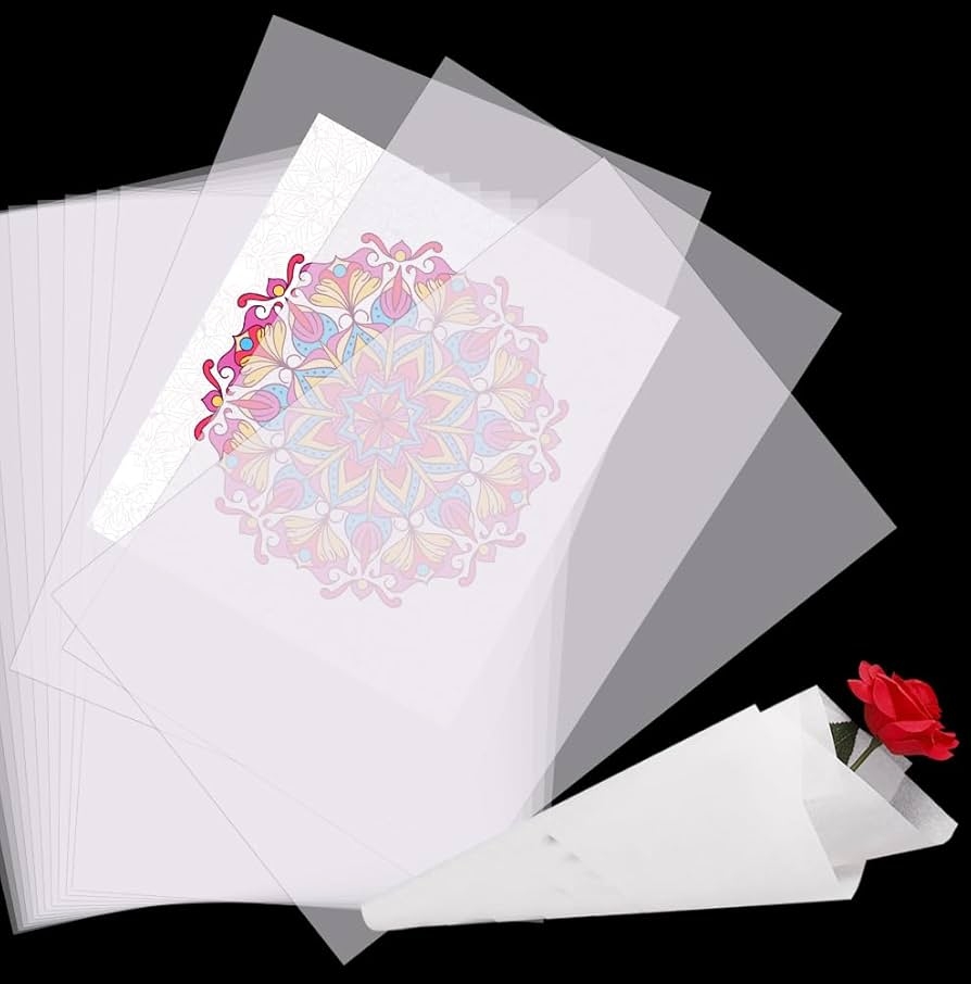 Tracing Paper A4 120 Sheets White Tracing Paper Transparent 