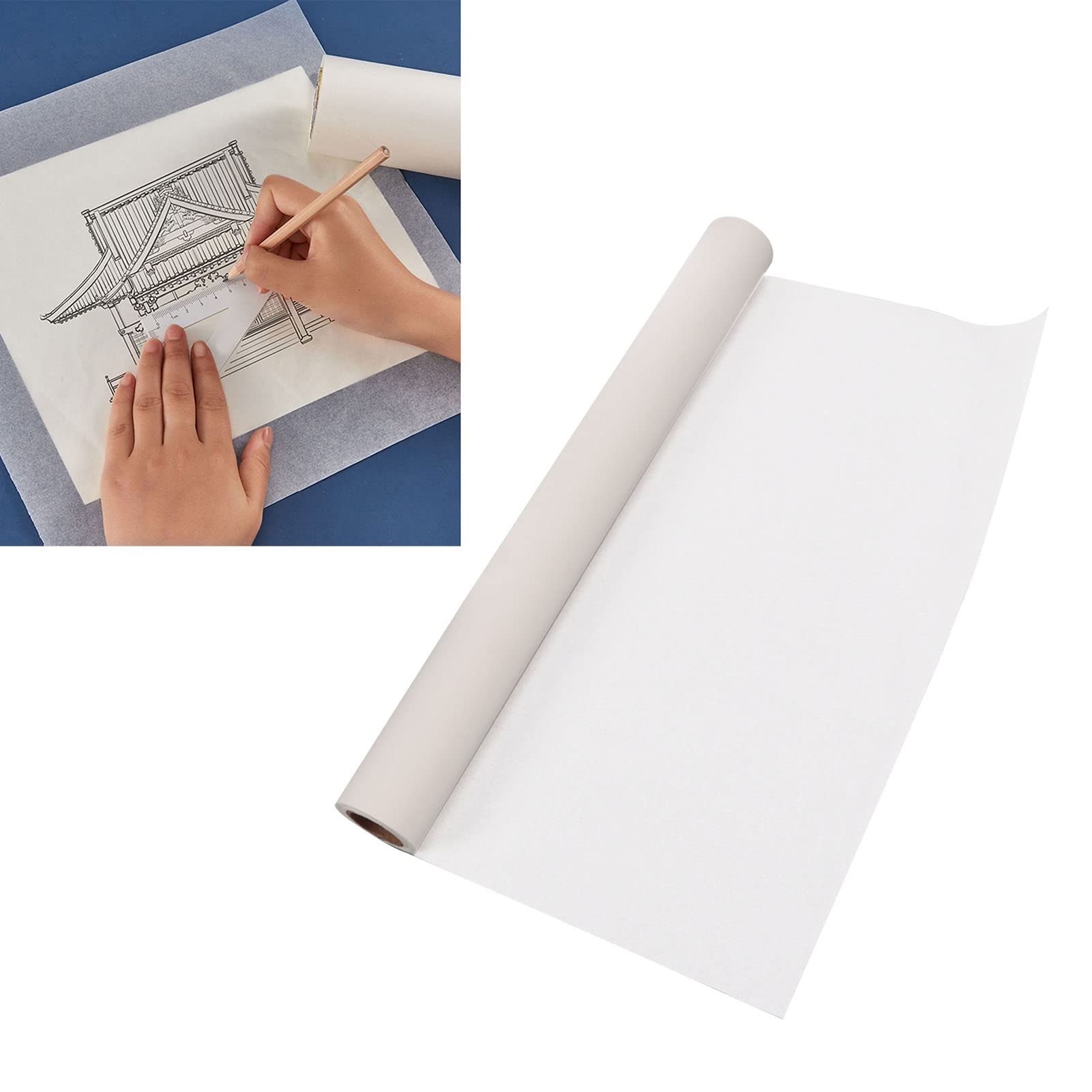 Transparent Tracing Paper White Tracing Paper Sketching Roll 