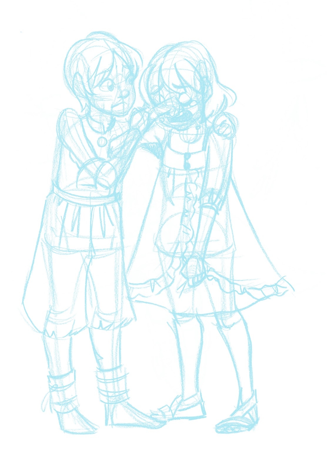 Turning Your Sketches And Lineart Into Printable Bluelines 