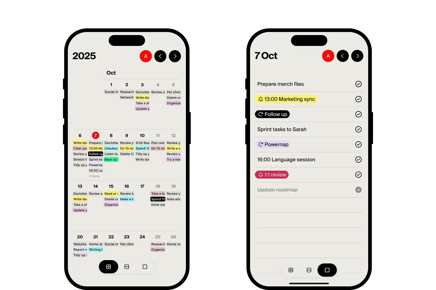 Tweek Calendar Minimal To Do List And Weekly Task Planner App