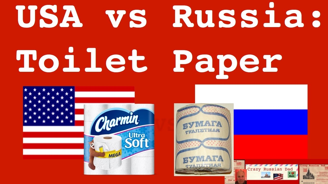USA Vs RUSSIA Toilet Paper