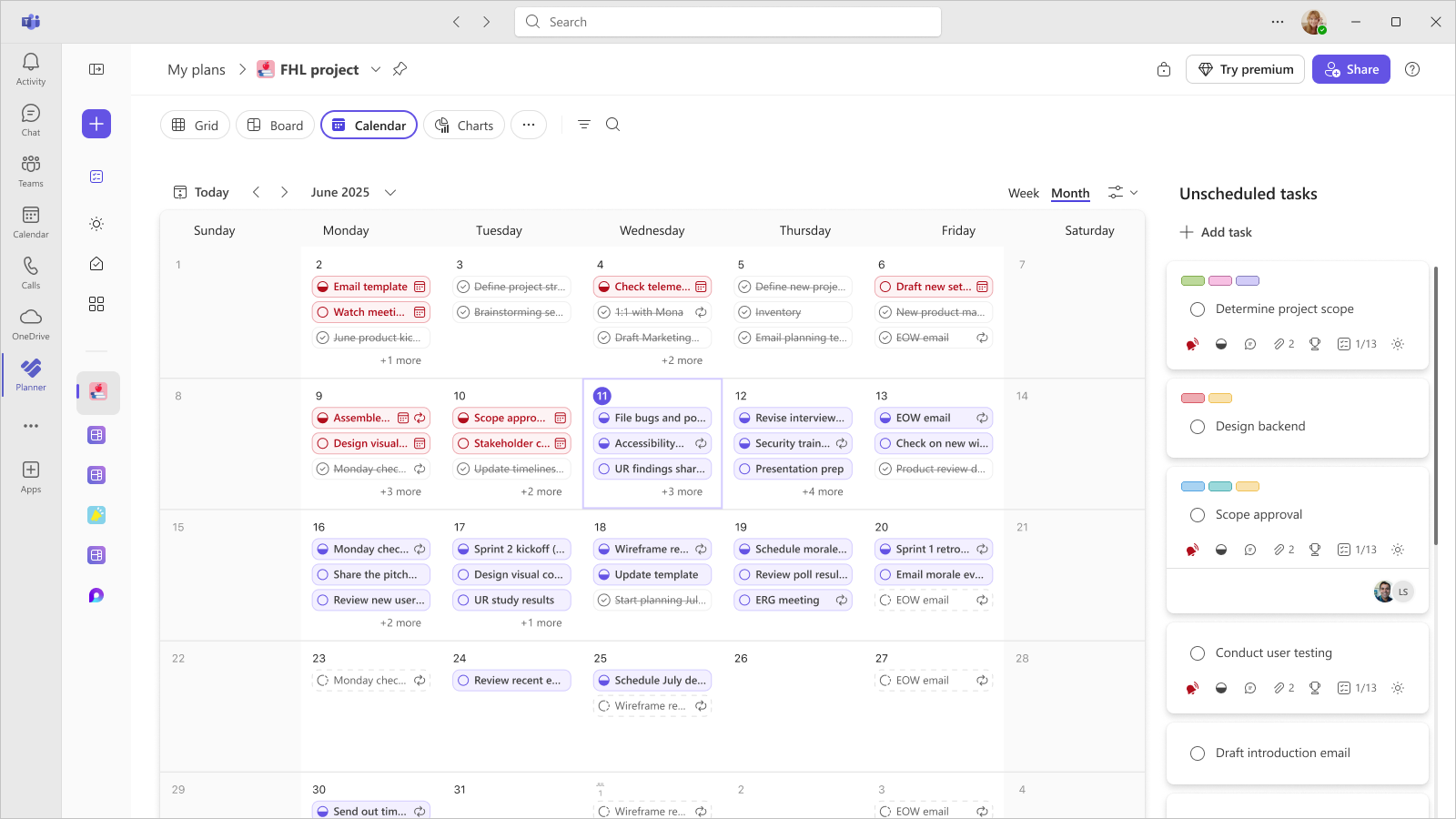 Use Schedule View In Microsoft Planner Microsoft Support