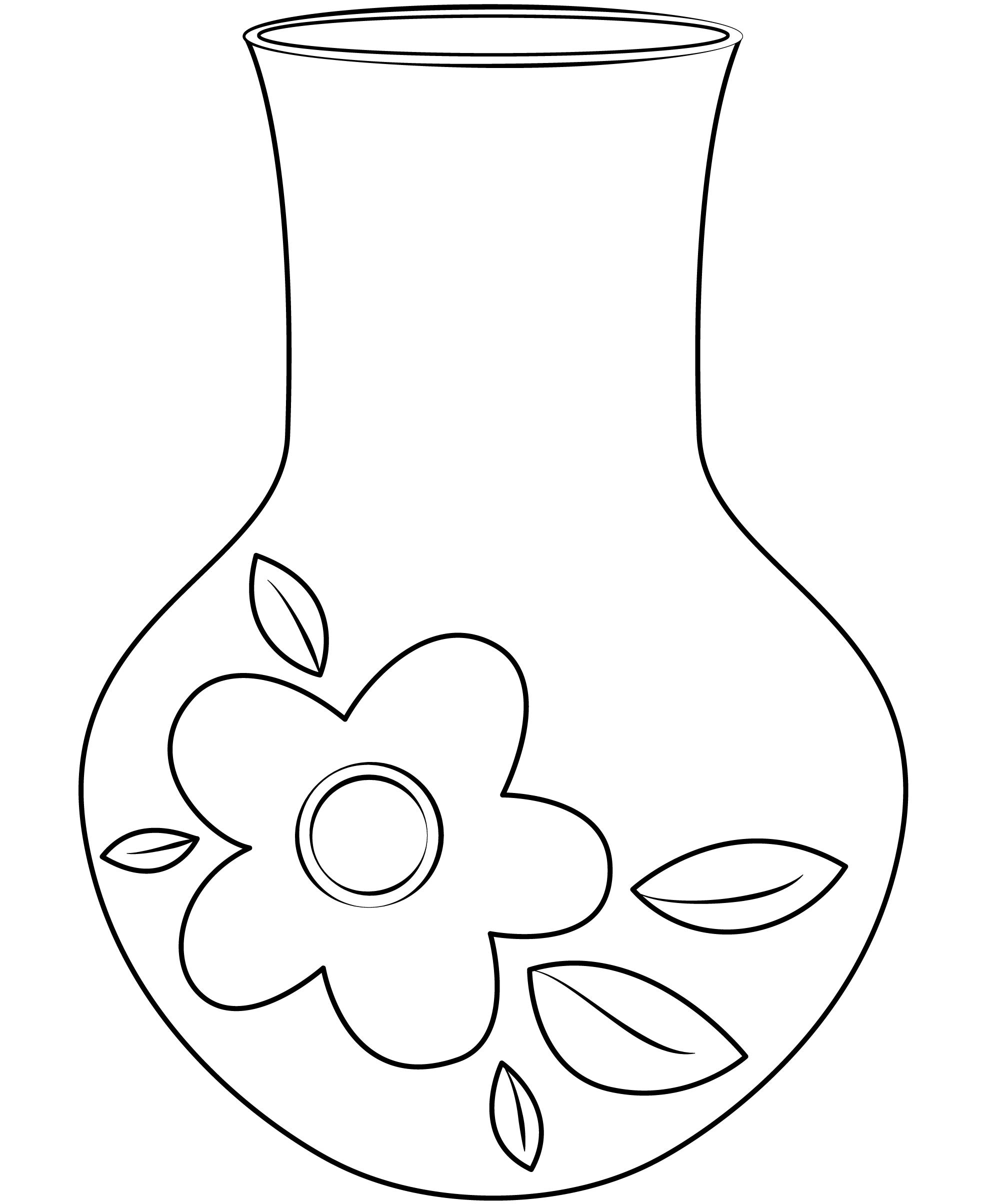 Vase Printable Template Free Printable Paper raft Templates