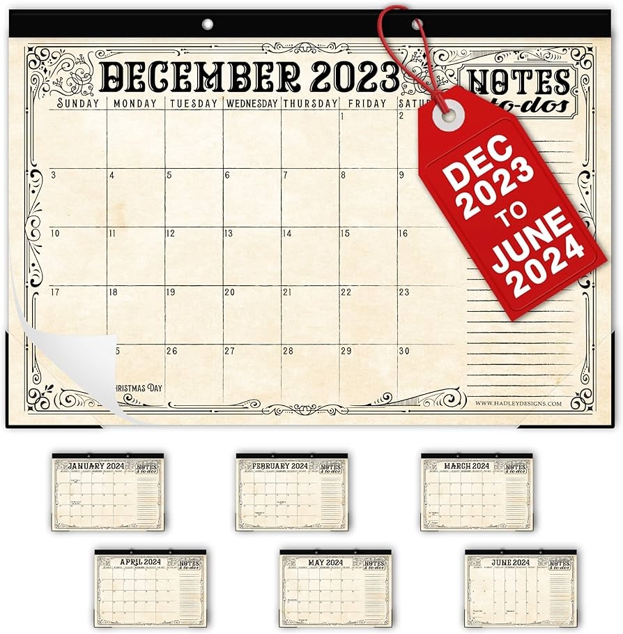 Calendar Desk Planner