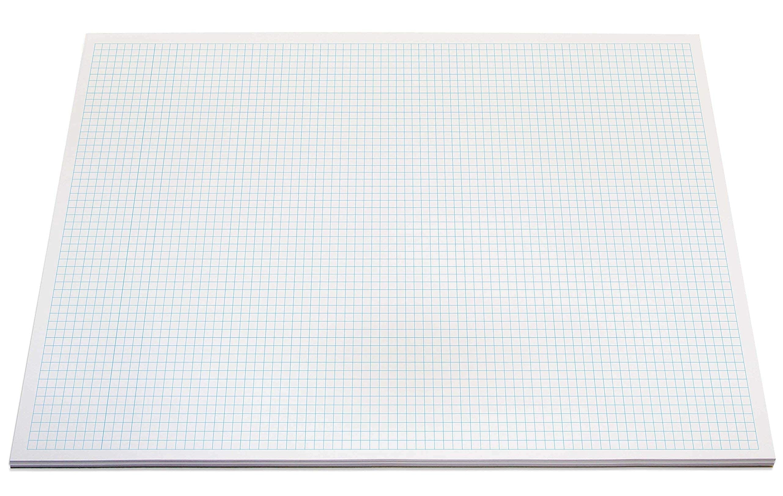 Vizsla A3 Graph Pad 5mm Grid 50 Sheets 100 Pages Printed 
