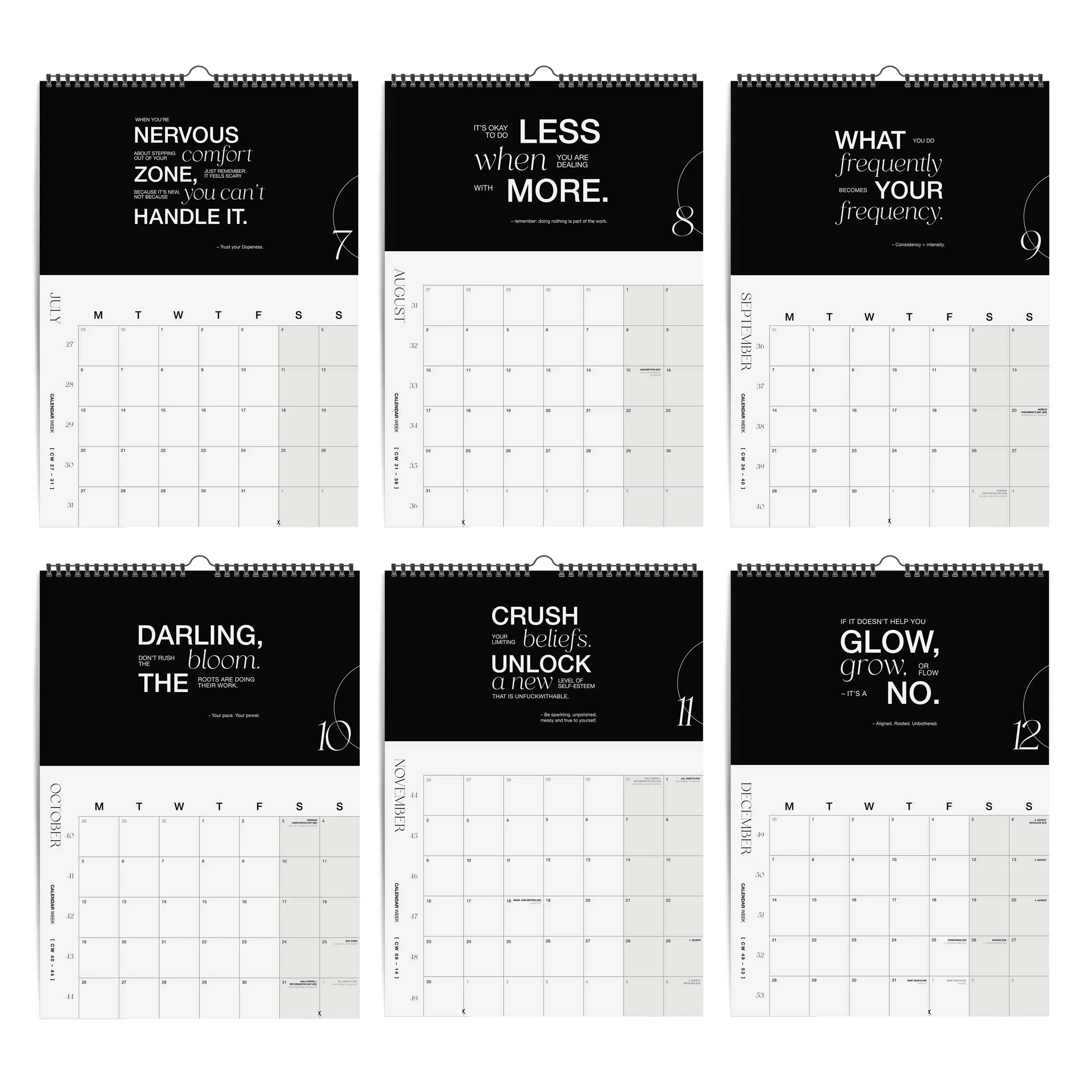 Monthly Planner Wall Calendar