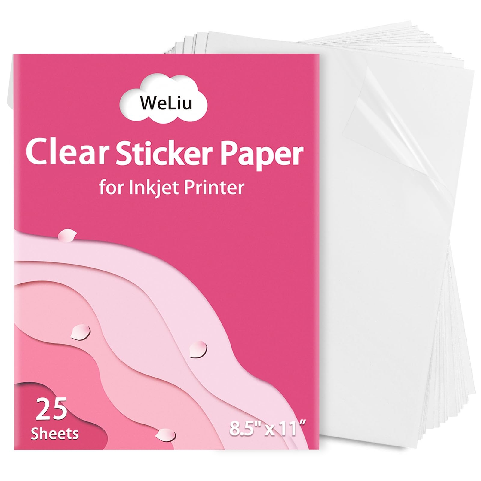 Printable Clear Adhesive Paper