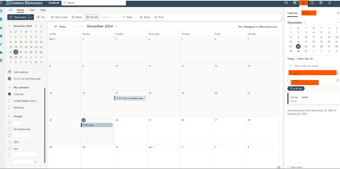 Planner Calendar Not Syncing With Outlook