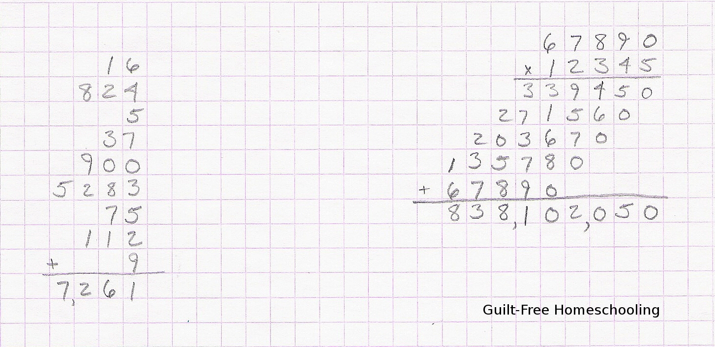 Graph Paper For Math Problems