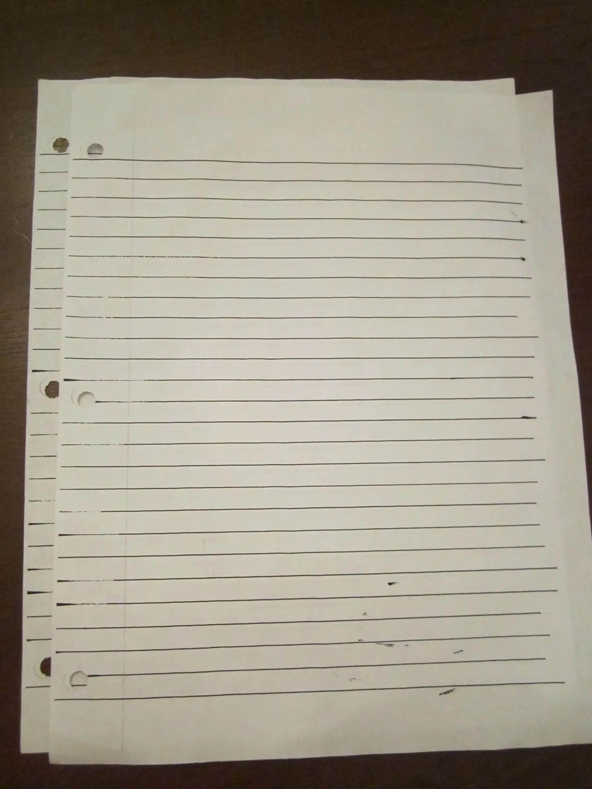 Writing In A Straight Line On Unlined Paper TheRoomMom