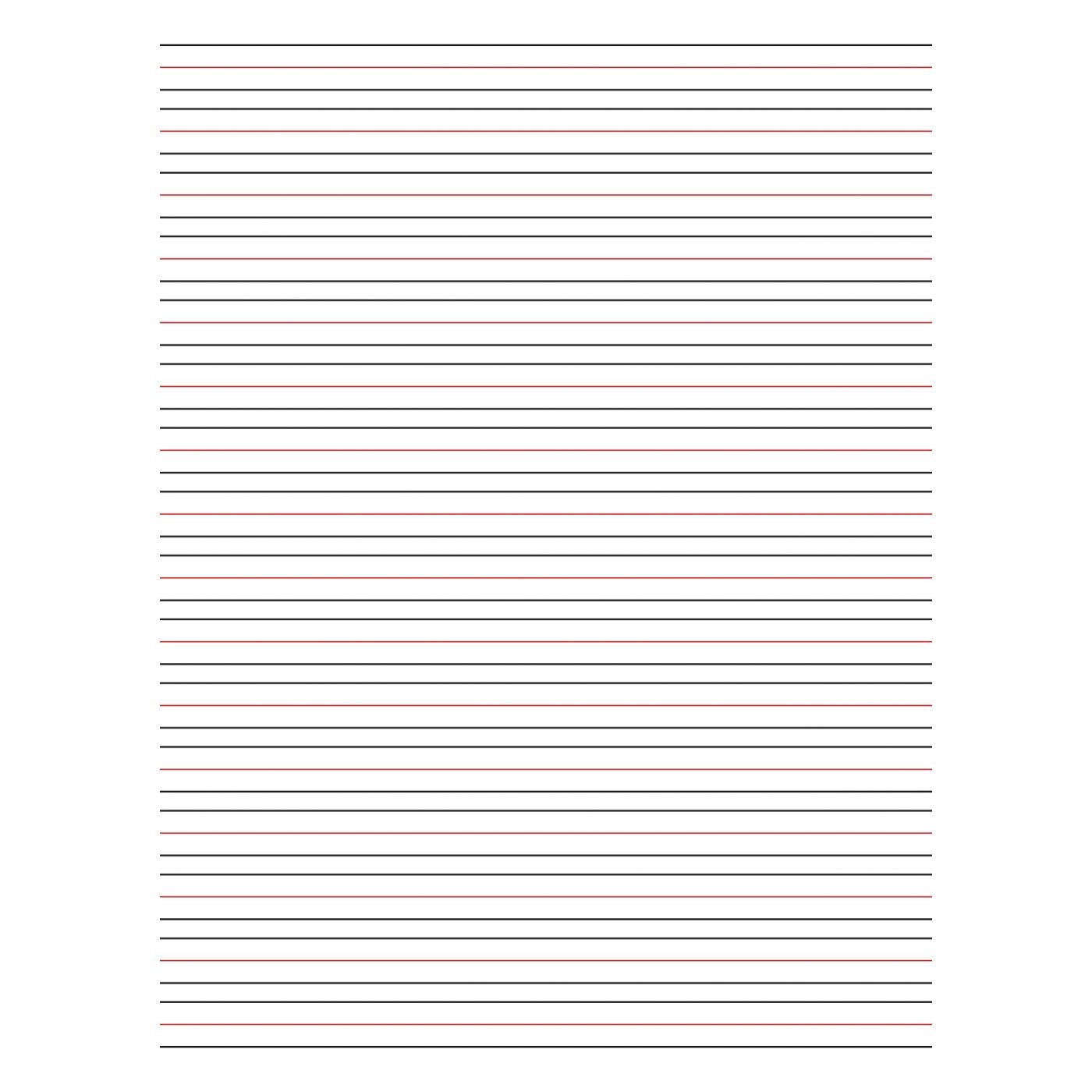 Writing Paper 2 Colour Lines