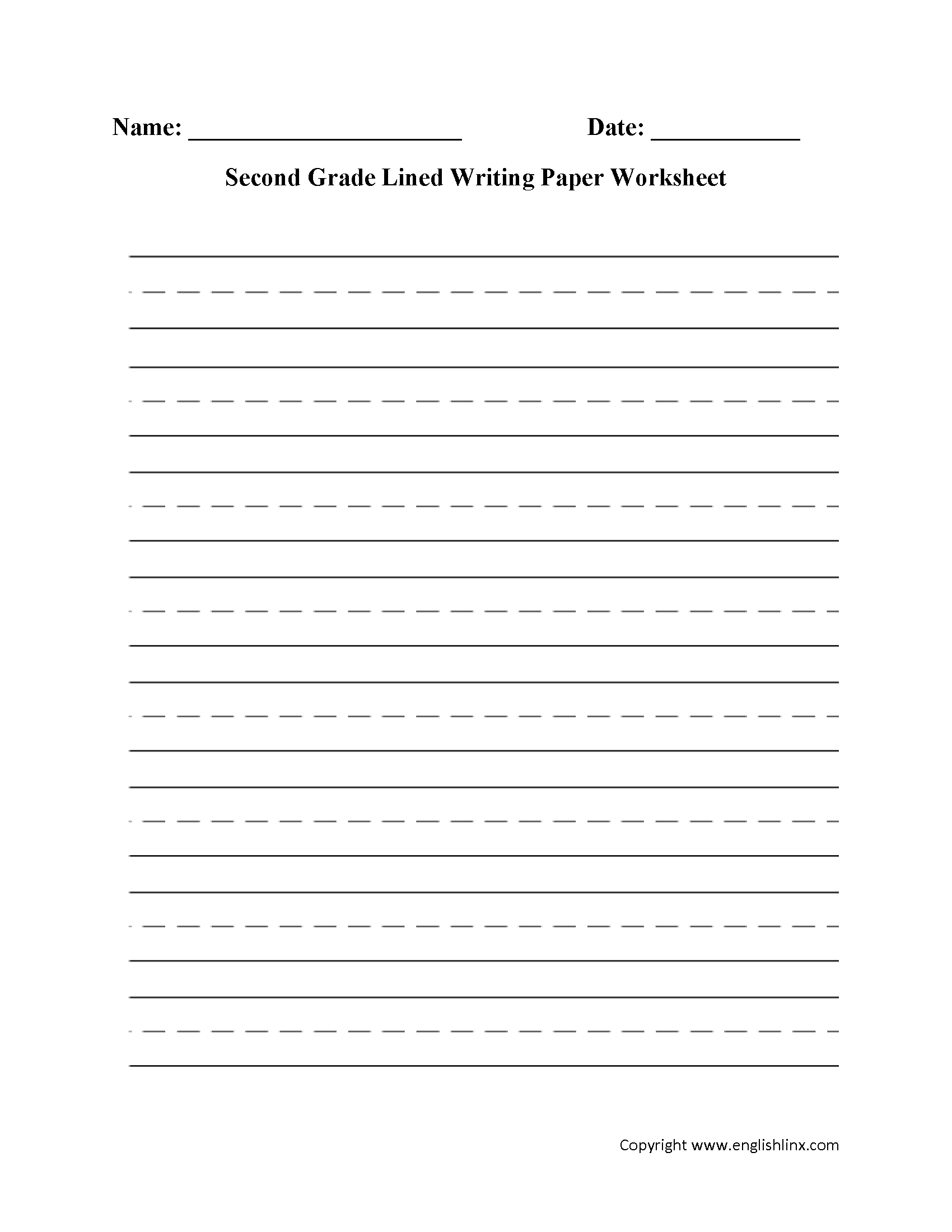 Writing Worksheets Lined Writing Paper Worksheets Worksheets 