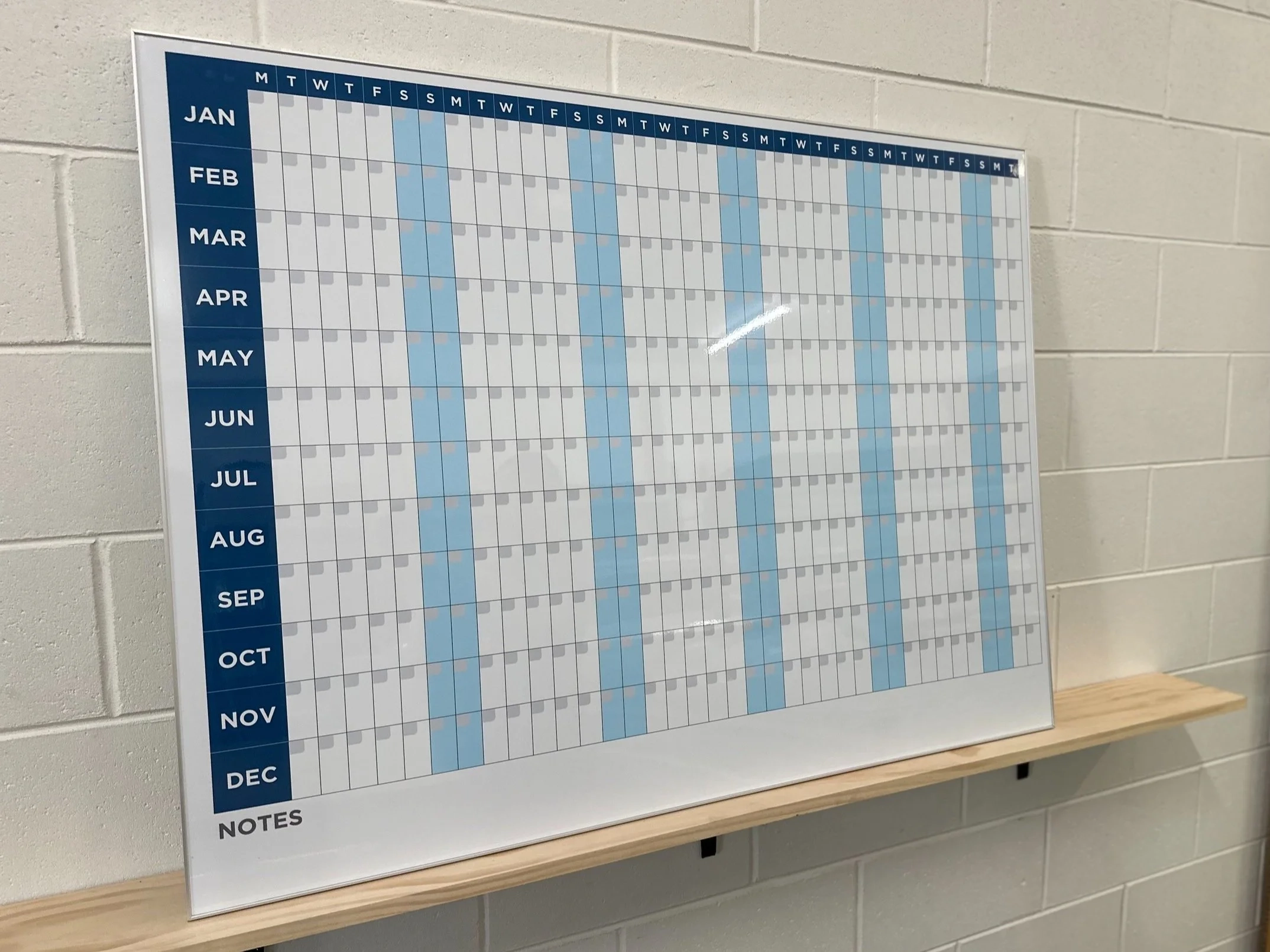 Year Calendar And Month Planner Whiteboards Branded Whiteboards 