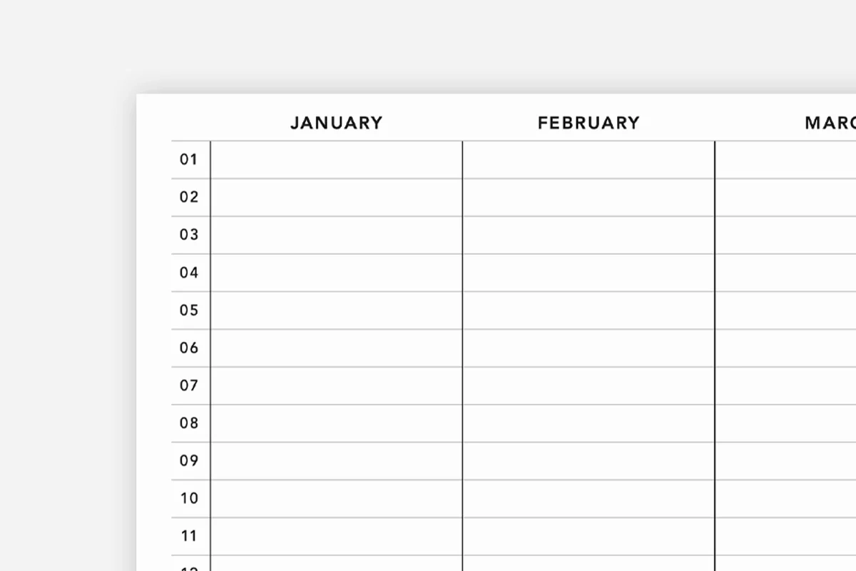 Passion Planner Calendar