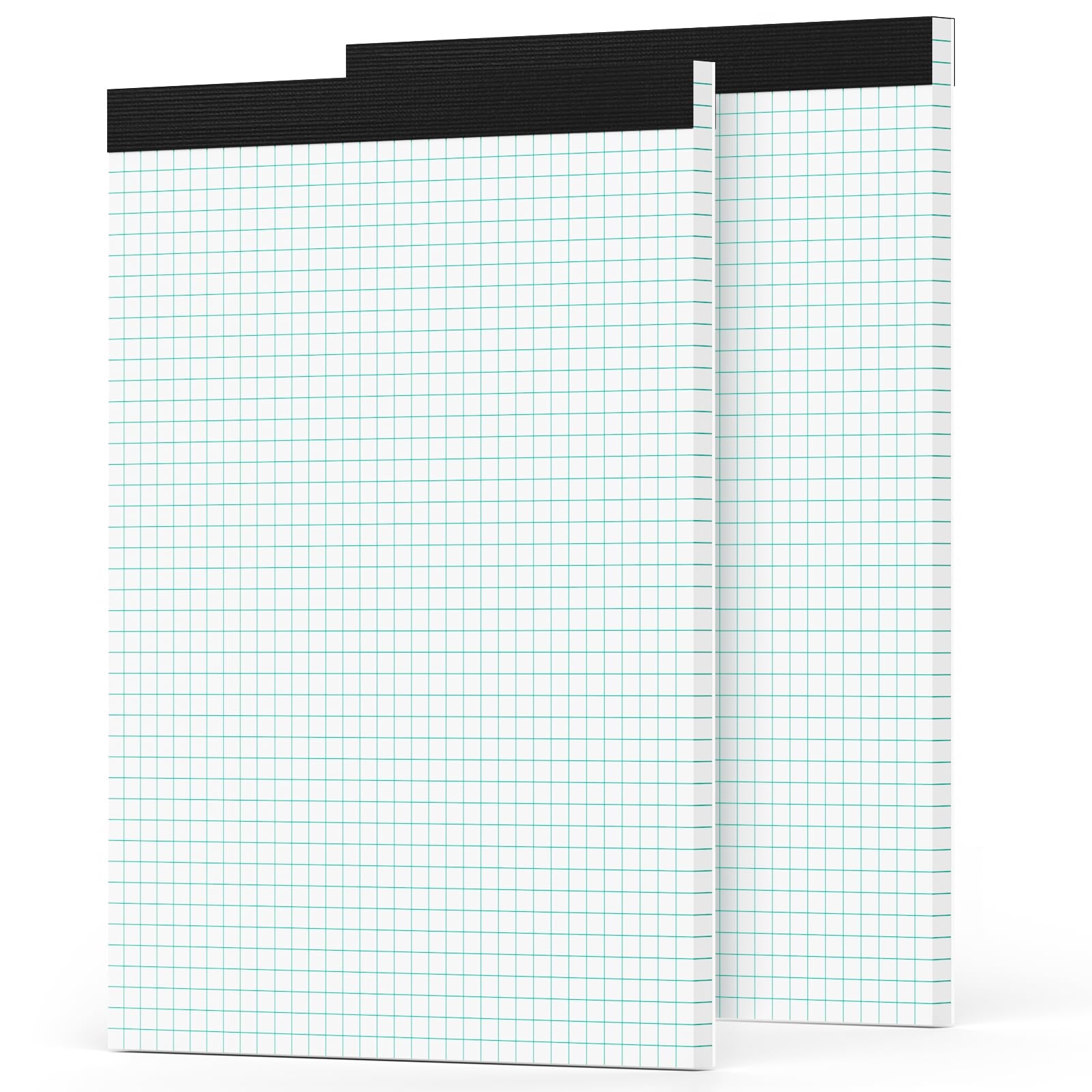 Zaviko Graph Paper Pad 8 5 X 11 2 Pack 4x4 X 11 75 Inch White 