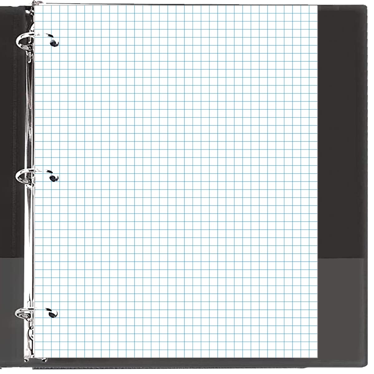 ZGMJ A4 100gsm Graph Paper 100 Sheets 200 Pages White 8 5x11 